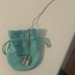 Tiffany & Co lock necklace